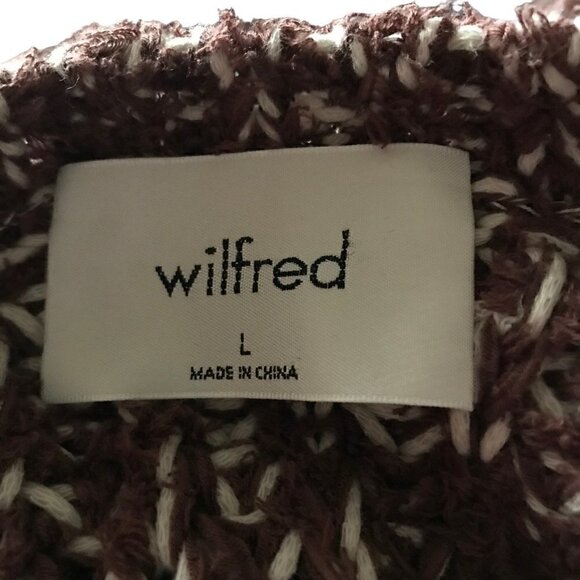 ARITZIA Wilfred Eleanor Sweater Light Weight V-neck Sweater Size  L - Picture 7 of 8